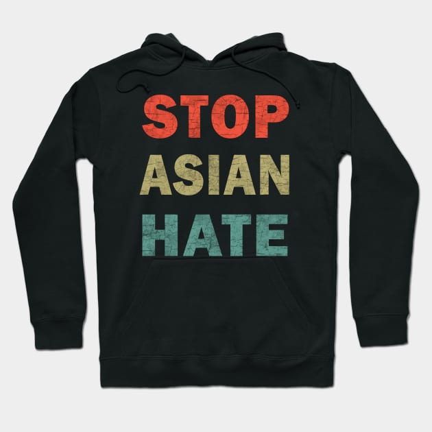 Stop Asian Hate Hoodie by valentinahramov